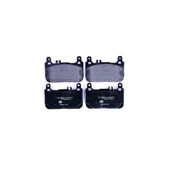 Jeu de 4 plaquettes de frein avant HELLA OEM A0064209620