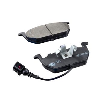 Jeu de 4 plaquettes de frein avant HELLA OEM 5Q0698151C