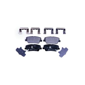 Jeu de 4 plaquettes de frein arrière HELLA OEM 583022MA90