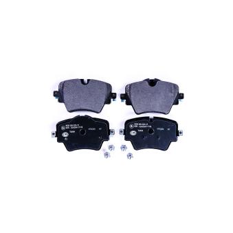 Jeu de 4 plaquettes de frein avant HELLA OEM 6888778