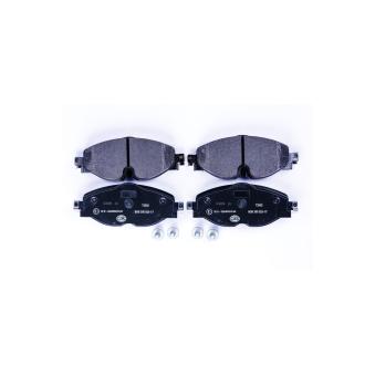 Jeu de 4 plaquettes de frein avant HELLA OEM 5Q0698151S