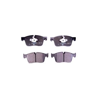 Jeu de 4 plaquettes de frein avant HELLA OEM LR160444