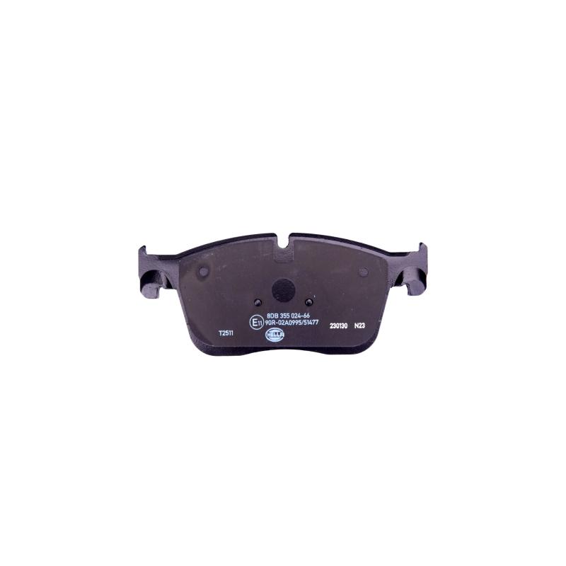 Jeu de 4 plaquettes de frein avant HELLA 8DB 355 024-661 - Visuel 1