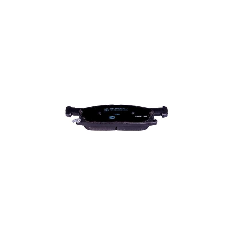 Jeu de 4 plaquettes de frein avant HELLA 8DB 355 024-981 - Visuel 2