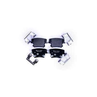 Jeu de 4 plaquettes de frein arrière HELLA OEM 5142566AB