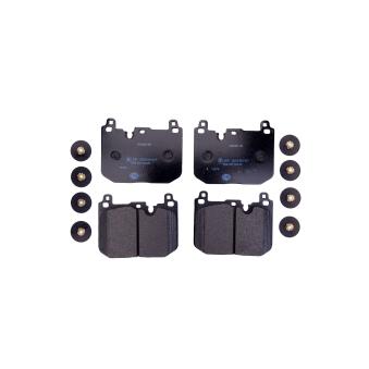 Jeu de 4 plaquettes de frein avant HELLA OEM 6860020