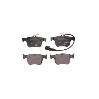 Jeu de 4 plaquettes de frein arrière HELLA OEM 8V0698451C