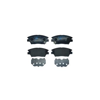 Jeu de 4 plaquettes de frein avant HELLA OEM 48130370B0