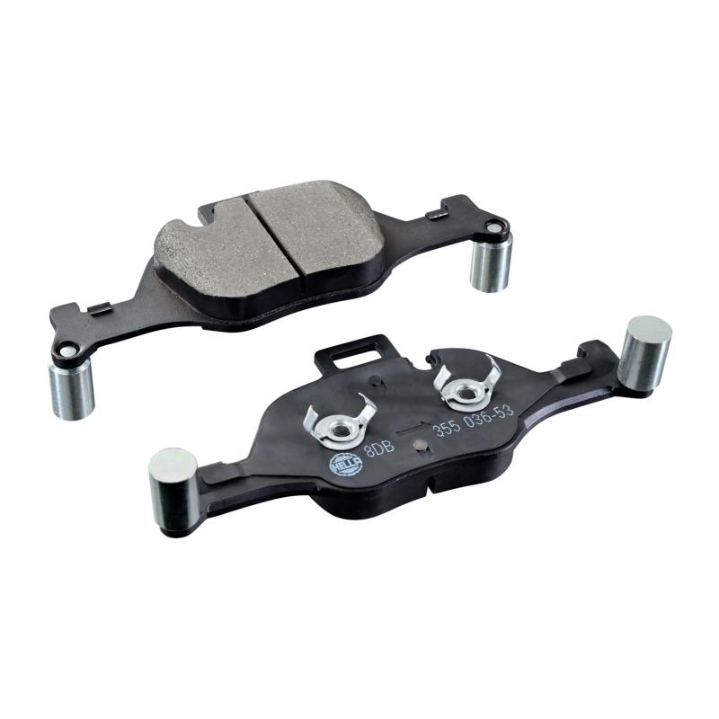 Jeu de 4 plaquettes de frein avant HELLA 8DB 355 036-531 - Visuel 1