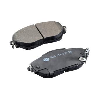 Jeu de 4 plaquettes de frein avant HELLA OEM 04465F4010