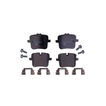 Jeu de 4 plaquettes de frein arrière HELLA OEM 34217991043 Jeu de 4 plaquettes de frein arrière HELLA OEM 34217991043