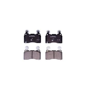 Jeu de 4 plaquettes de frein avant HELLA [8DB 355 039-481]