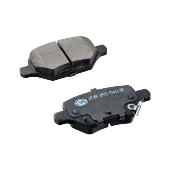 Jeu de 4 plaquettes de frein arrière HELLA OEM 42539412
