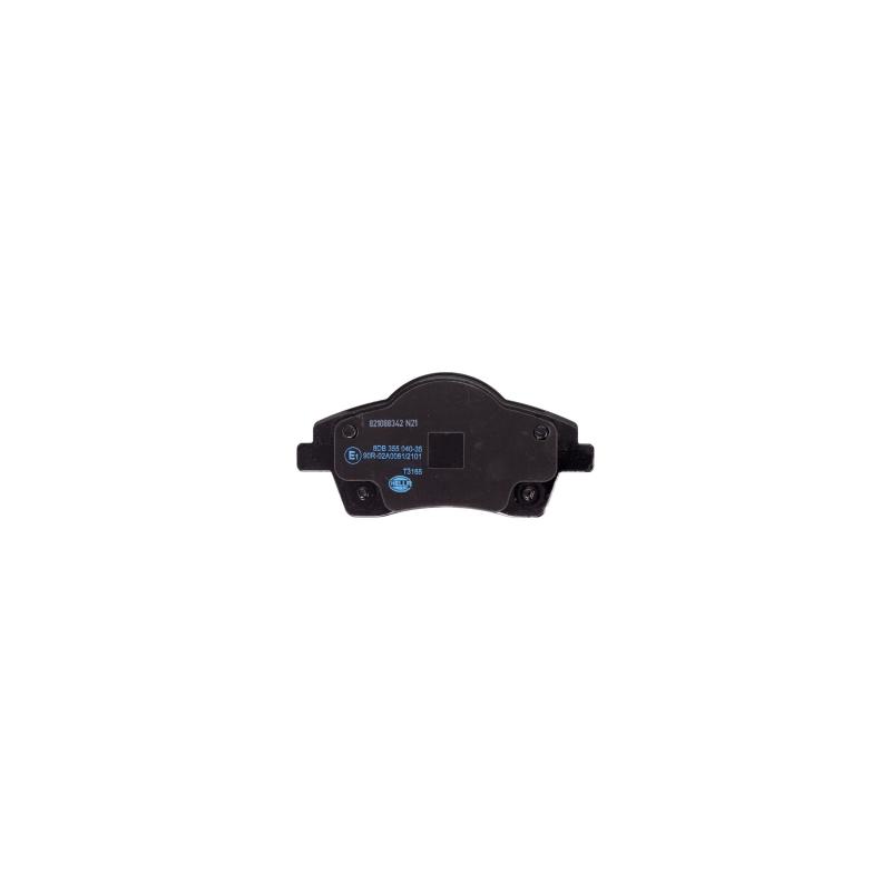 Jeu de 4 plaquettes de frein avant HELLA 8DB 355 040-351 - Visuel 1