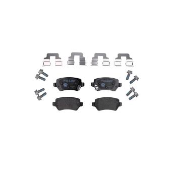 Jeu de 4 plaquettes de frein arrière HELLA 8DB 355 040-611 pour KIA PRO CEED 1,6 CRDI - 136cv