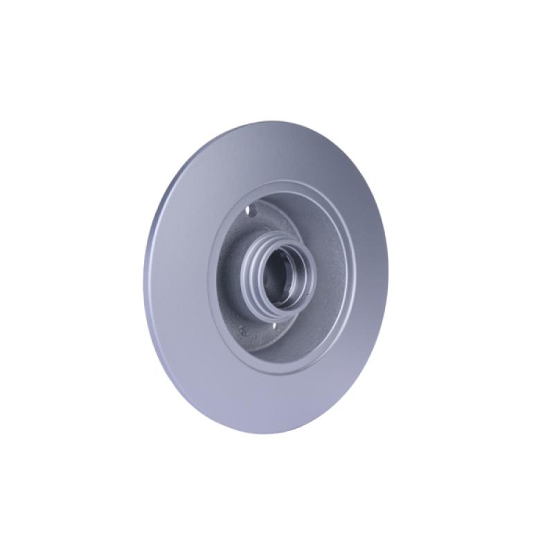 Jeu de 2 disques de frein arrière HELLA 8DD 355 104-231 - Visuel 2