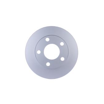 Jeu de 2 disques de frein arrière HELLA 8DD 355 105-681 pour AUDI Q7 1.9 TDI Syncro/4motion - 110cv