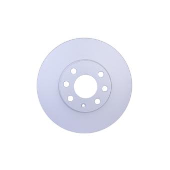 Jeu de 2 disques de frein avant HELLA [8DD 355 106-051]