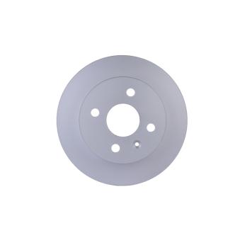 Jeu de 2 disques de frein arrière HELLA 8DD 355 106-091 pour VOLKSWAGEN SCIROCCO 1.7 CDTI - 110cv