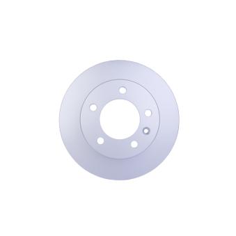 Jeu de 2 disques de frein arrière HELLA 8DD 355 108-291 pour BMW X1 2.5 DCI - 101cv