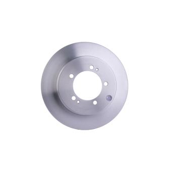 Jeu de 2 disques de frein arrière HELLA 8DD 355 111-491 pour MITSUBISHI SPACE 2.4 GDI - 150cv