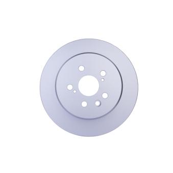 Jeu de 2 disques de frein arrière HELLA 8DD 355 111-701 pour TOYOTA AVENSIS 1.6 - 110cv