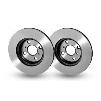 Jeu de 2 disques de frein avant HELLA OEM 435120D230