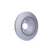 HELLA 8DD 355 114-001 - Jeu de 2 disques de frein arrière