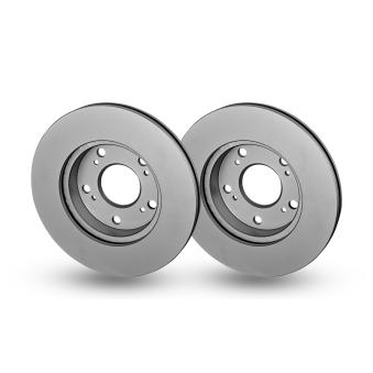 Jeu de 2 disques de frein avant HELLA OEM 45251SNA000