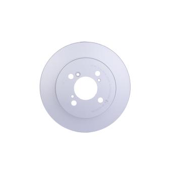 Jeu de 2 disques de frein arrière HELLA [8DD 355 117-301]