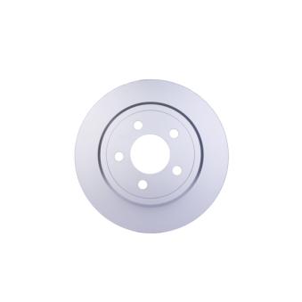 Jeu de 2 disques de frein arrière HELLA 8DD 355 117-411 pour HONDA SHUTTLE 2.7 - 177cv