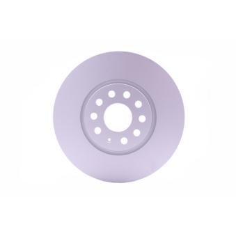 Jeu de 2 disques de frein avant HELLA 8DD 355 117-791 pour SEAT ALHAMBRA 2.0 TDI - 150cv