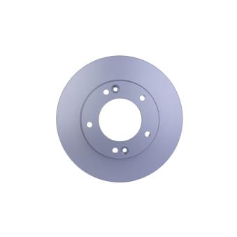 Jeu de 2 disques de frein avant HELLA 8DD 355 118-081 pour KIA SORENTO 3.3 V6 - 248cv