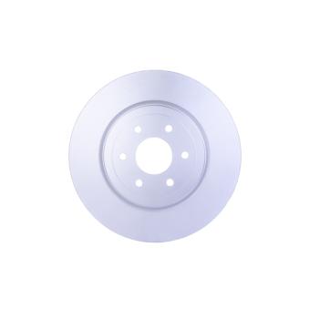 Jeu de 2 disques de frein avant HELLA 8DD 355 119-001 pour FORD PUMA 3.0 DCI - 231cv