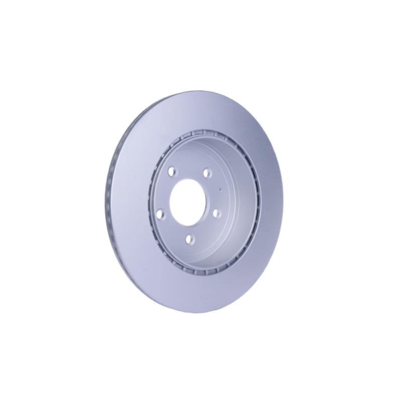 Jeu de 2 disques de frein arrière HELLA 8DD 355 119-401 - Visuel 2