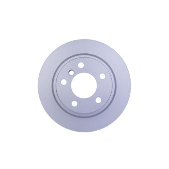 Jeu de 2 disques de frein arrière HELLA [8DD 355 120-231]