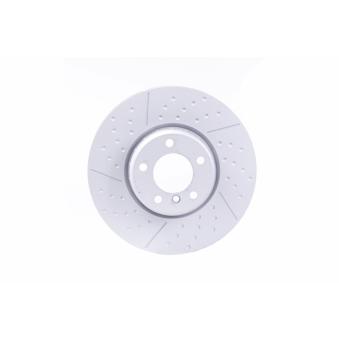 Jeu de 2 disques de frein avant HELLA OEM 34116797602