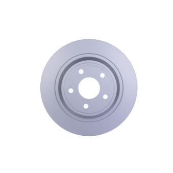 Jeu de 2 disques de frein arrière HELLA [8DD 355 122-451]