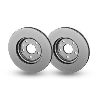 Jeu de 2 disques de frein avant HELLA OEM 13515906