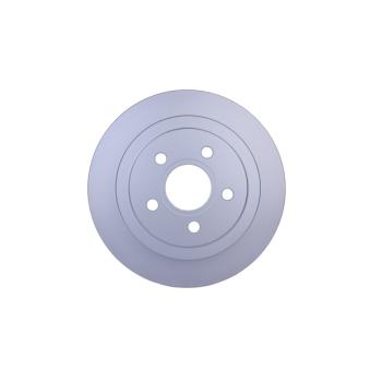 Jeu de 2 disques de frein arrière HELLA 8DD 355 122-941 pour CITROEN JUMPY 2.4 - 150cv