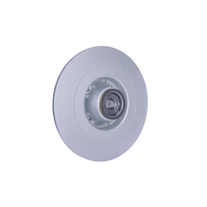 Jeu de 2 disques de frein arrière HELLA 8DD 355 123-271 - Visuel 2