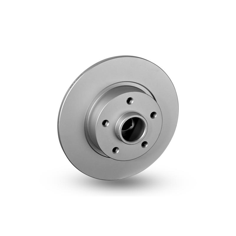 Jeu de 2 disques de frein arrière HELLA 8DD 355 125-281 - Visuel 2