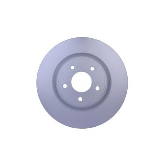 Jeu de 2 disques de frein avant HELLA 8DD 355 125-341 pour RENAULT KOLEOS 2.0 BLUE DCI 185 - 185cv