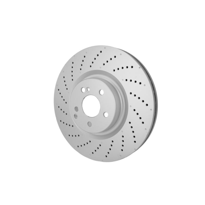 Jeu de 2 disques de frein avant HELLA 8DD 355 125-361 - Visuel 1