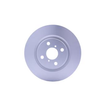 Jeu de 2 disques de frein avant HELLA [8DD 355 125-491]