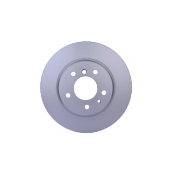 Jeu de 2 disques de frein arrière HELLA 8DD 355 127-111 pour BMW Série 7 725tds - 143cv