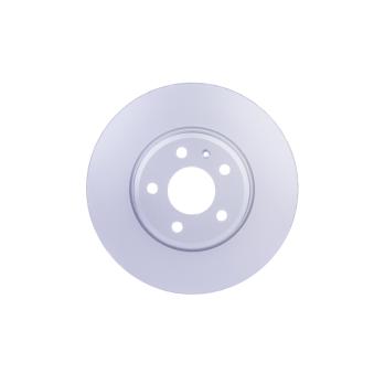 Jeu de 2 disques de frein avant HELLA 8DD 355 128-711 pour FORD B-MAX 3.0 TDI - 204cv