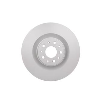 Jeu de 2 disques de frein avant HELLA 8DD 355 129-351 pour AUDI A3 1.6 CDTI - 105cv