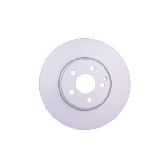 Jeu de 2 disques de frein avant HELLA 8DD 355 129-521 pour MITSUBISHI SPACE E 300 - 252cv