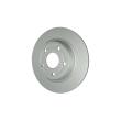 HELLA 8DD 355 132-031 - Jeu de 2 disques de frein arrière